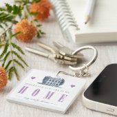 ジェーンアイレ – マイオンリーホームハウス キーホルダー (正面右)