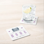 ジェーンアイレ – マイオンリーホームハウス スクエアペーパーコースター (インサイチュ)