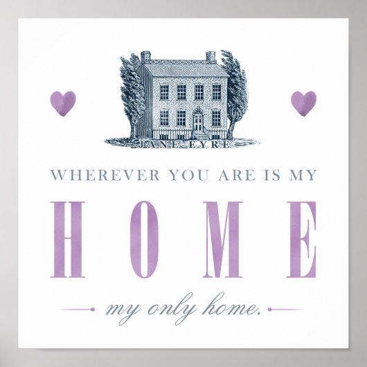 ジェーンアイレ – マイオンリーホームハウス ポスター (正面)