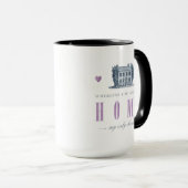 ジェーンアイレ – マイオンリーホームハウス マグカップ (正面右)