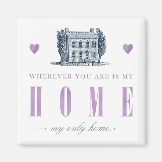 ジェーンアイレ – マイオンリーホームハウス マグネット (正面)