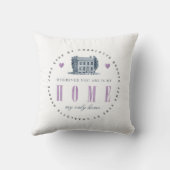 ジェーンアイレ – マイオンリーホーム – ヴィンテージ クッション (裏面)