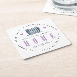 ジェーンアイレ – マイオンリーホーム – ヴィンテージ スクエアペーパーコースター