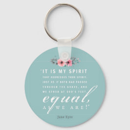 ジェーンアイレ – 今のまま – ティール（緑がかった色） キーホルダー