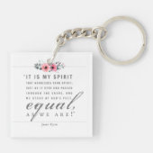 ジェーンアイレ – 私たちは – 白 キーホルダー (裏面)