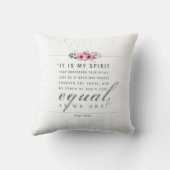 ジェーンアイレ – 私たちは – 白 クッション (裏面)