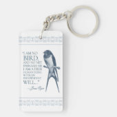 ジェーンアイレ – 私は鳥ではない – Swallow キーホルダー (裏面)