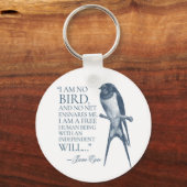 ジェーンアイレ – 私は鳥ではない – Swallow キーホルダー (正面)