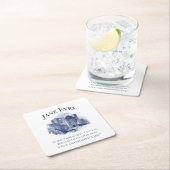 ジェーンアイレ – I Love Thornfield – 城 スクエアペーパーコースター (インサイチュ)