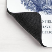 ジェーンアイレ – I Love Thornfield – 城 マウスパッド (コーナー)