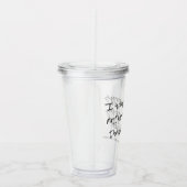 ジェーンエア引用文I アクリルタンブラー (右)