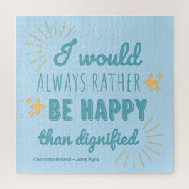 ジェーンエア引用文I -ブルーエディション ジグソーパズル