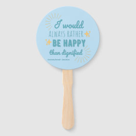 ジェーンエア引用文I -ブルーエディション ハンドファン