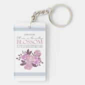 ジェーンエア – ノトランシトリブロッサム – ピンクローズ キーホルダー (裏面)