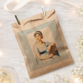 ジェーンオースティンテーマティーパーティー フェイバーバッグ (クリップ留めされた状態)