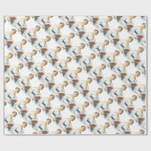 ジェーンオースティンテーマバースデーパーティラッピング紙 ラッピングペーパー (フラット)