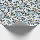 ジェーンオースティンフローラプリント ラッピングペーパー (角)