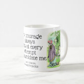 ジェーンオースティンプライドと偏見おもしろいブック引用文 コーヒーマグカップ (正面右)