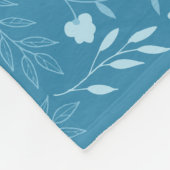 ジェーンオースティンプライドと偏見フローララブ フリースブランケット (角)