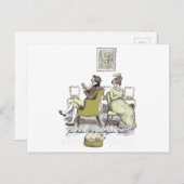 ジェーンオースティンプライドと偏見 ポストカード (正面/裏面)