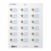 ジェーンオースティン差出人住所ラベル ラベル (フルシート)