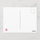 ジェーンオースティン引用文もし – 私はより少ないポストカードを愛した ポストカード (裏面)