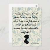 ジェーンオースティン引用文オンブックス ポストカード (正面/裏面)