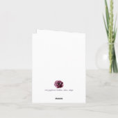 ジェーンオースティン引用文海外グリーティングで冒険を求める カード (裏面)