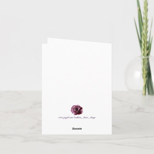 ジェーンオースティン引用文海外グリーティングで冒険を求める カード (裏面)