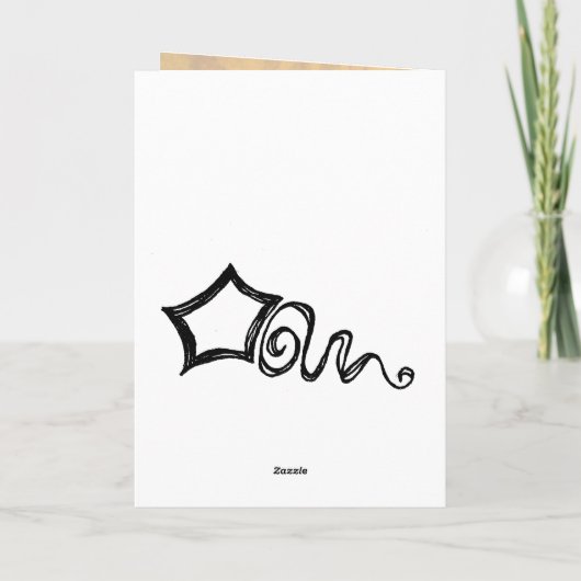 ジェーンオースティン引用文誕生日カーカスタマイズド カード (裏面)