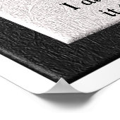 ジェーンオースティン引用文 ポスター (角)