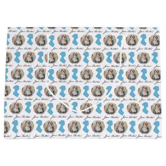 ジェーンオースティン抱き枕 ラージペーパーバッグ (正面)