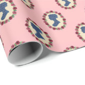 ジェーンオーステンシルハウエットラッピング紙 ラッピングペーパー (ロールコーナー)