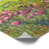 ジェーンオーステンズガーデンウォーターカラープリント ポスター (角)