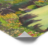 ジェーンオーステンズガーデンIIウォータープリント ポスター (角)