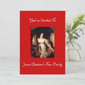 ジェーンオーステンズティーパーティの招待状2 招待状 (スタンド正面)