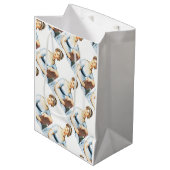 ジェーンオーステンテーマパーティー抱き枕 ミディアムペーパーバッグ (正面アングル)