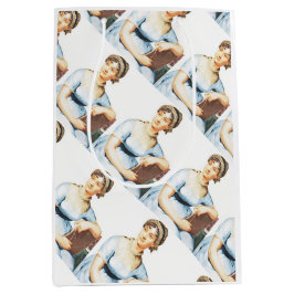 ジェーンオーステンテーマパーティー抱き枕 ミディアムペーパーバッグ