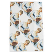 ジェーンオーステンテーマパーティー抱き枕 ミディアムペーパーバッグ (裏面)