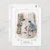 ジェーンオーステンマンズフィールドパークイラストレーションはがき ポストカード (正面/裏面)