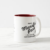 ジェーンオーステンマンズフィールドパークマグ ツートーンマグカップ (正面右)