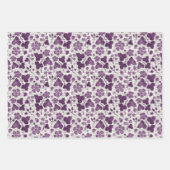 ジェーンオーステンワイルドラズベリー ラッピングペーパーシート (正面)