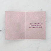 ジェーンオーステン引用文誕生日カード カード (内部)