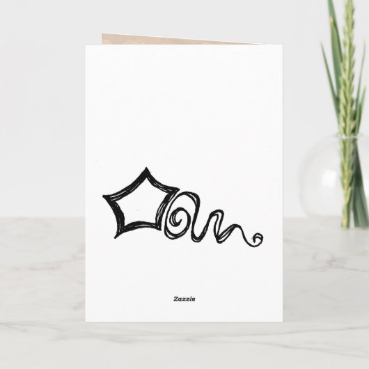 ジェーンオーステン引用文誕生日カード カード (裏面)