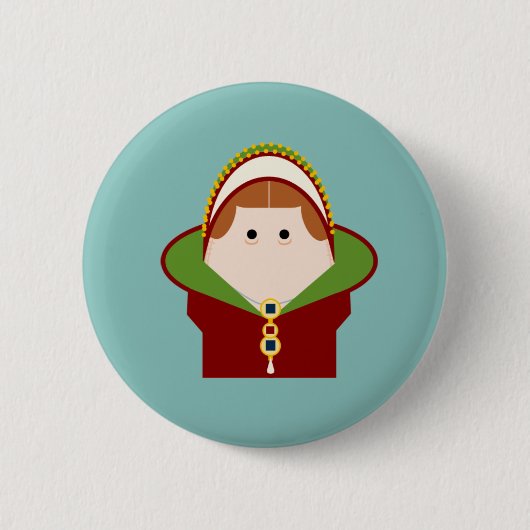 ジェーングレイ夫人 缶バッジ (正面)