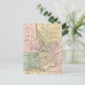 ジェーンズビル、ロックの郡庁所在地 ポストカード (スタンド正面)