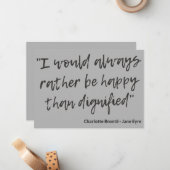 ジェーン引用文I ノートカード (正面/裏面インサイチュ)