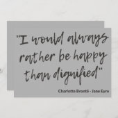 ジェーン引用文I ノートカード (正面/裏面)