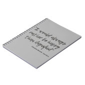 ジェーン引用文I ノートブック (左側)