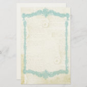 ジェーン調整のAustenの刺激を受けたな文房具 便箋 (正面/裏面)